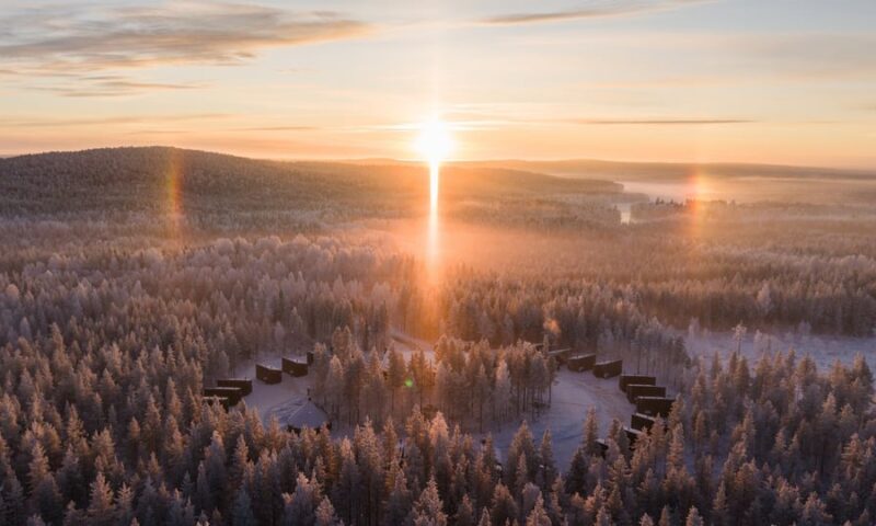 Halo Igloos Aerieal