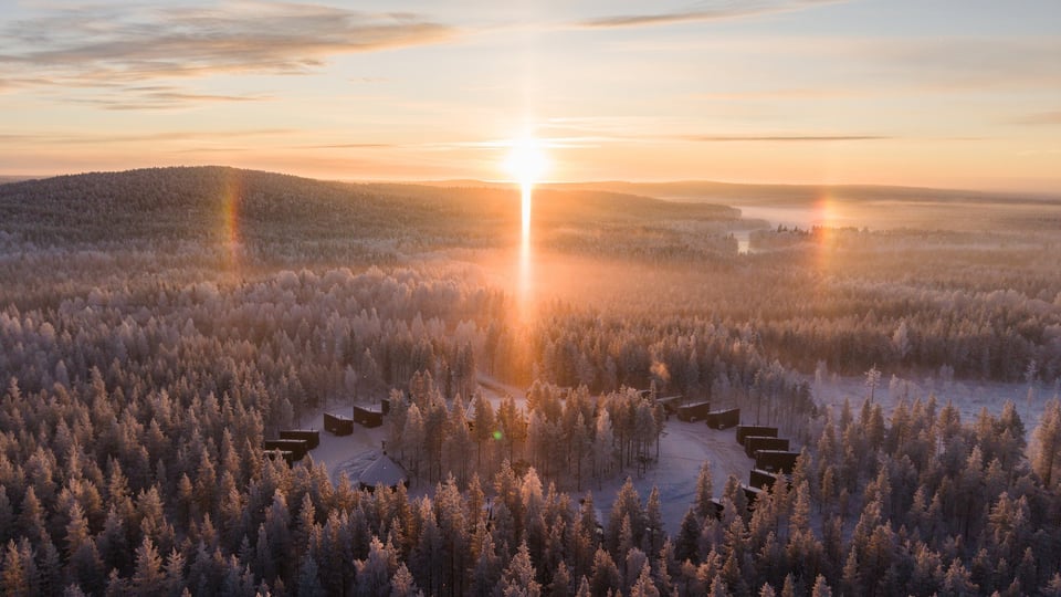 Halo Igloos Aerieal