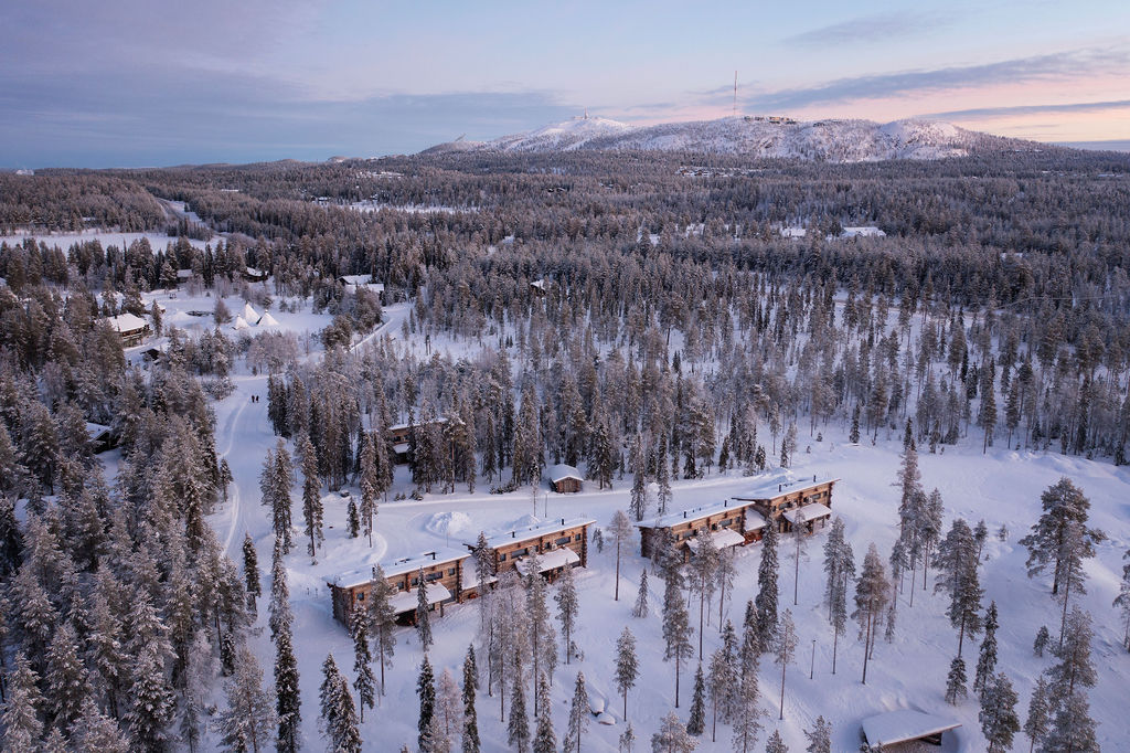 Rukan Salonki featuring 20 chalets and apatments, picture courtesy of Rukan Salonki, by Harri Tarvainen