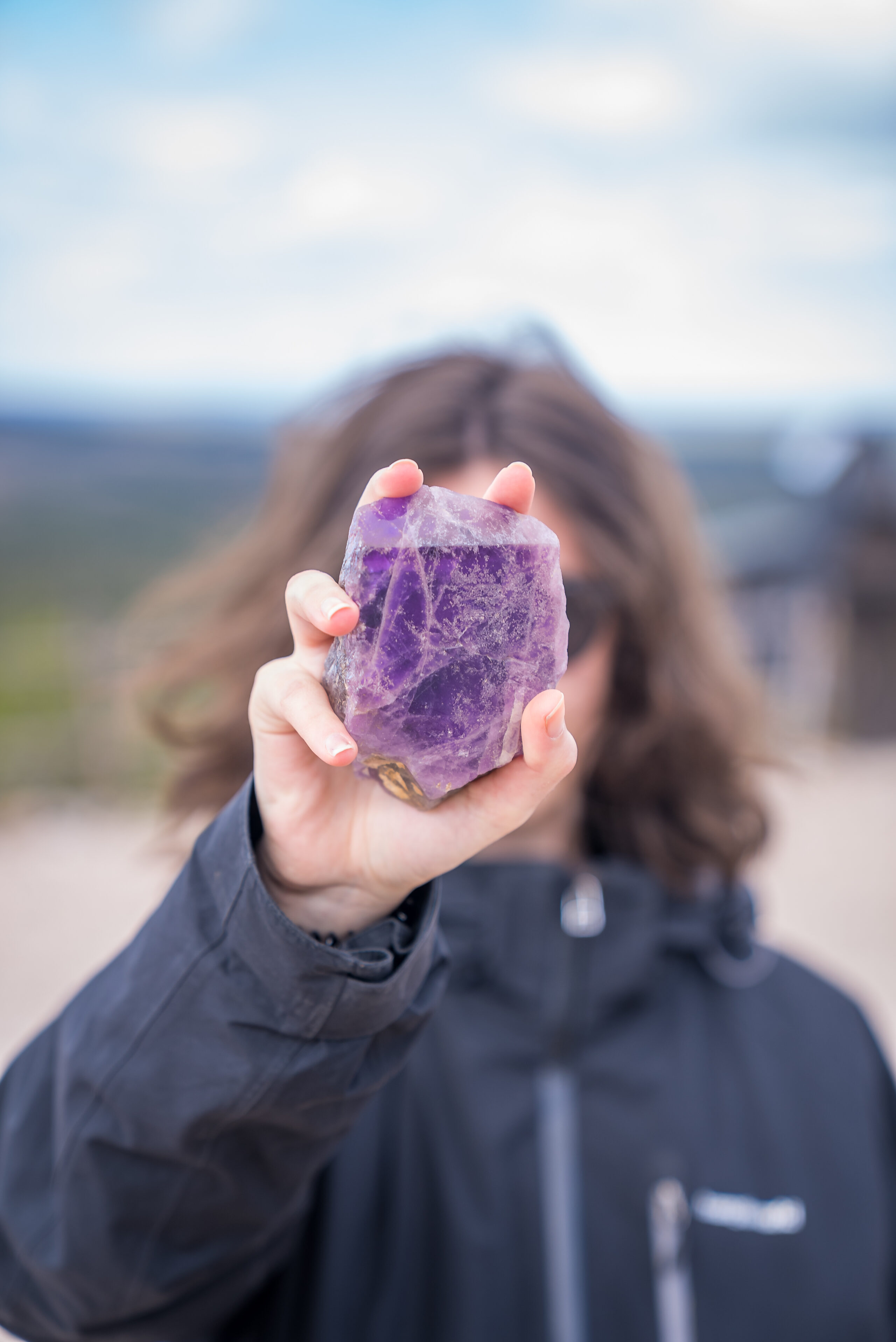 Visit to an amethyst mine